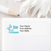 Eis-Princess-Figur Skaten Pastelldesign (Insitu)