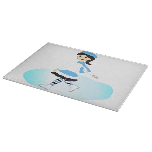 Eis-Prinzessin Schneidebrett (Ecke)