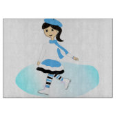 Eis-Prinzessin Schneidebrett (Vorderseite)