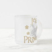Eis-Prinzessin T-shirts und Geschenke Mattglastasse (VorderseiteRechts)