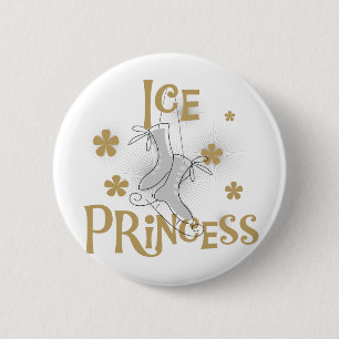 Eis-Prinzessin Tshirts und Geschenke Button