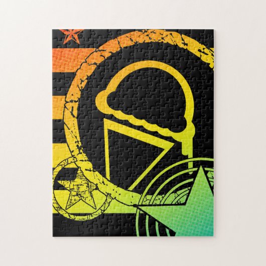 Eis punkstarz puzzle (Vertikal)