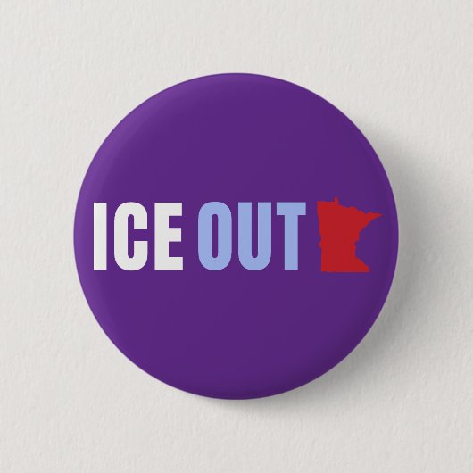 Eis raus Anti Trump Button (Vorderseite)