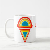 Eis Retro Regenbowz Kaffeetasse (Links)