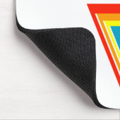 Eis Retro Regenbowz Mousepad (Ecke)