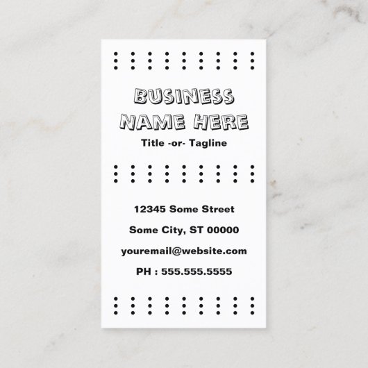 Eis Retrodripz Visitenkarte (Rückseite)