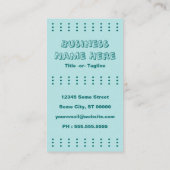 Eis Retrodripz Visitenkarte (Rückseite)