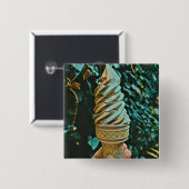 Eis-Rezept Button (Vorne & Hinten)