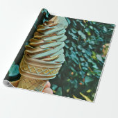 Eis-Rezept Geschenkpapier (Ungerollt)