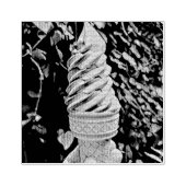 Eis-Rezept Gummistempel (Prägung)