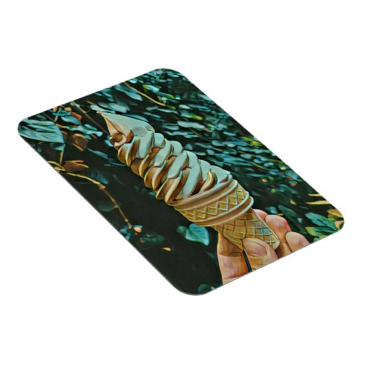 Eis-Rezept Magnet (Rechte Seite)