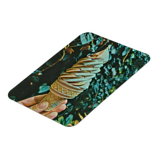 Eis-Rezept Magnet (Linke Seite)