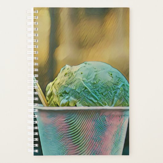 Eis-Rezept Planer (Vorderseite)