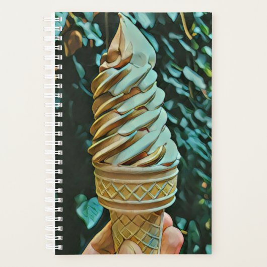 Eis-Rezept Planer (Vorderseite)