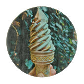 Eis-Rezept Schneidebrett (Vorderseite)