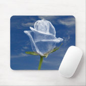 Eis-Rose Mousepad (Mit Mouse)
