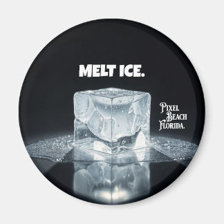 EIS SCHMELZEN. Schlüsselanhänger Magnet