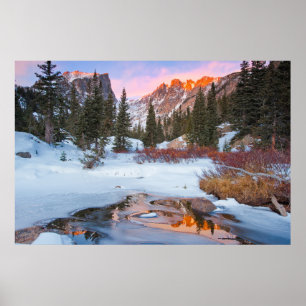 Eis & Schnee Estes Park, Colorado Poster