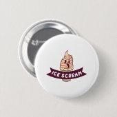 Eis Schrecken Button (Vorne & Hinten)