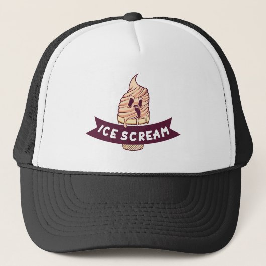 Eis Schrecken Truckerkappe (Vorderseite)