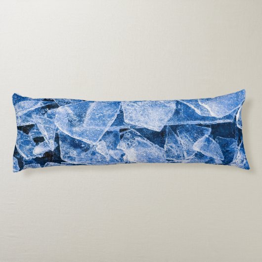 Eis Seitenschläferkissen (Rückseite)