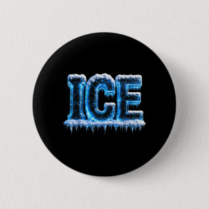 Eis-Shirt Kinder Männer Frauen Feuer- und Eis-Kost Button