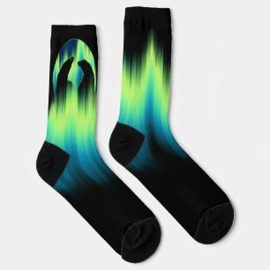 Eis Sidder Socken Aurora Bären Kunst Socken Anpass