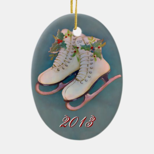 Eis-Skate 2014 Keramikornament (Hinten)