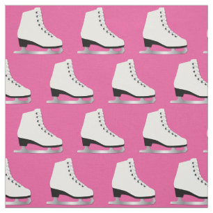 Eis Skate Abbildung Skaten Rink Rosa Stoff