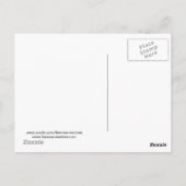 Eis-Skate an der Erholungs-Postkarte Postkarte (Rückseite)