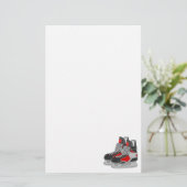 Eis-Skate Briefpapier (Stehend Vorderseite)