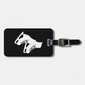 Eis-Skate-Gepäck-Umbau-Schwarzes Gepäckanhänger (Vorderseite horizontal)