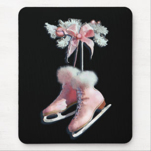 EIS-SKATE im ROSA durch SHARON SHARPE Mousepad