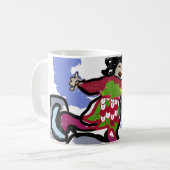 Eis-Skate Kaffeetasse (Vorderseite Links)