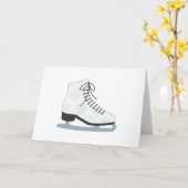 Eis-Skate Karte (Gelbe Blume)
