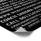 Eis-Skate-Logo, Ice-Skaten-Lektion Poster (Ecke)