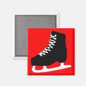 Eis-Skate Magnet (Vorderseite/Rückseite)