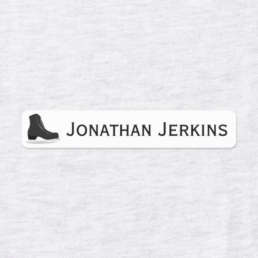 Eis-Skate- oder Eisen-On-Logo-Labels Etiketten (Design 1)