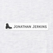 Eis-Skate- oder Eisen-On-Logo-Labels Etiketten (Design 2)