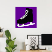 Eis-Skate Poster (Heimbüro)