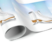 Eis-Skate-Verpackungs-Papier Geschenkpapier (Rolleneckpunkt)