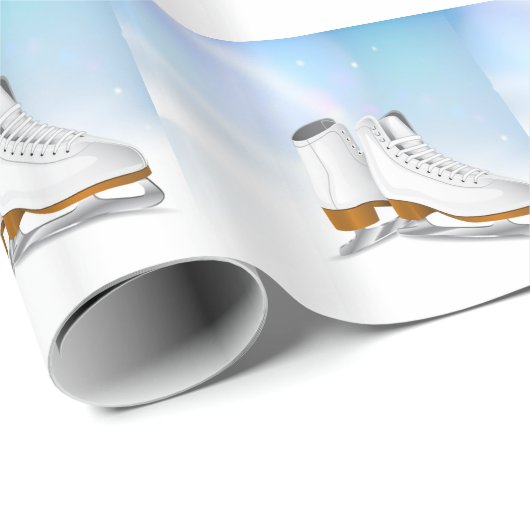 Eis-Skate-Verpackungs-Papier Geschenkpapier (Rolleneckpunkt)