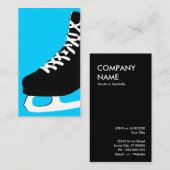 Eis-Skate Visitenkarte (Vorne/Hinten)