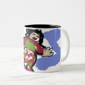 Eis-Skate Zweifarbige Tasse (VorderseiteRechts)