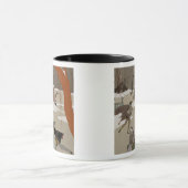 Eis-Skaten auf dem gefrorenen See Tasse (Zentrum)