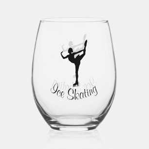 Eis Skaten Design Edelstahlglas Weinglas Ohne Stiel