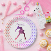 Eis Skaten Geburtstagsfeier (Sterne) Pappteller (Party)