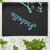 Eis Skaten Handtuch Blau Skate Lebensdauer besser (Gefaltet)