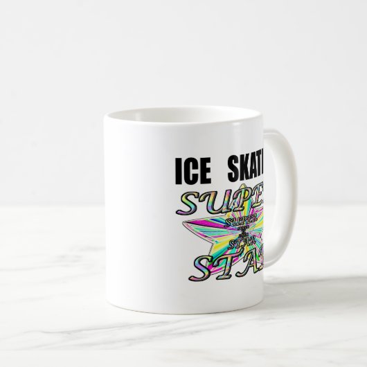 Eis-Skaten Kaffeetasse (VorderseiteRechts)