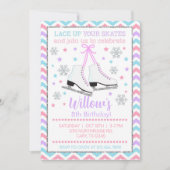 Eis Skaten locken Ihre Skate einladen. Einladung (Vorderseite)